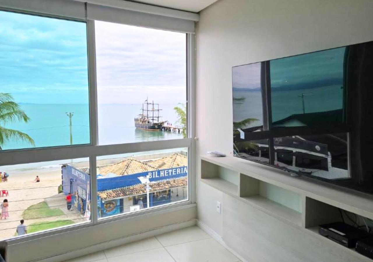 C193 Belo De 2 Quartos Em Canasvieiras Com Vista De Frente O Mar Apartamento