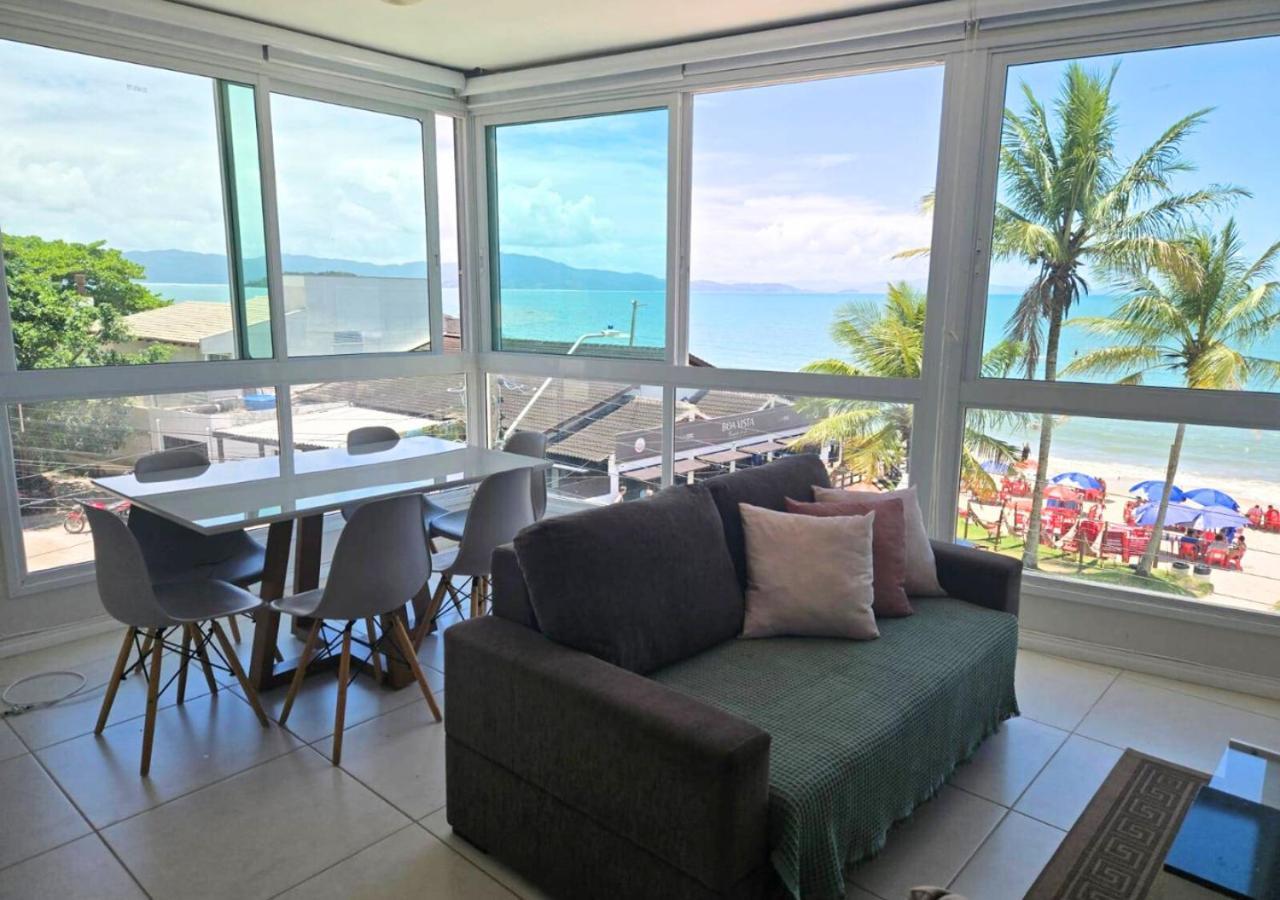 Apartamento C193 Belo De 2 Quartos Em Canasvieiras Com Vista De Frente O Mar *